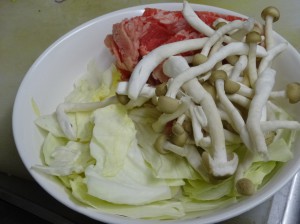 春キャベツと豚肉の豆鼓炒め