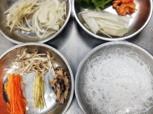 干しエビと野菜のあんかけ春雨